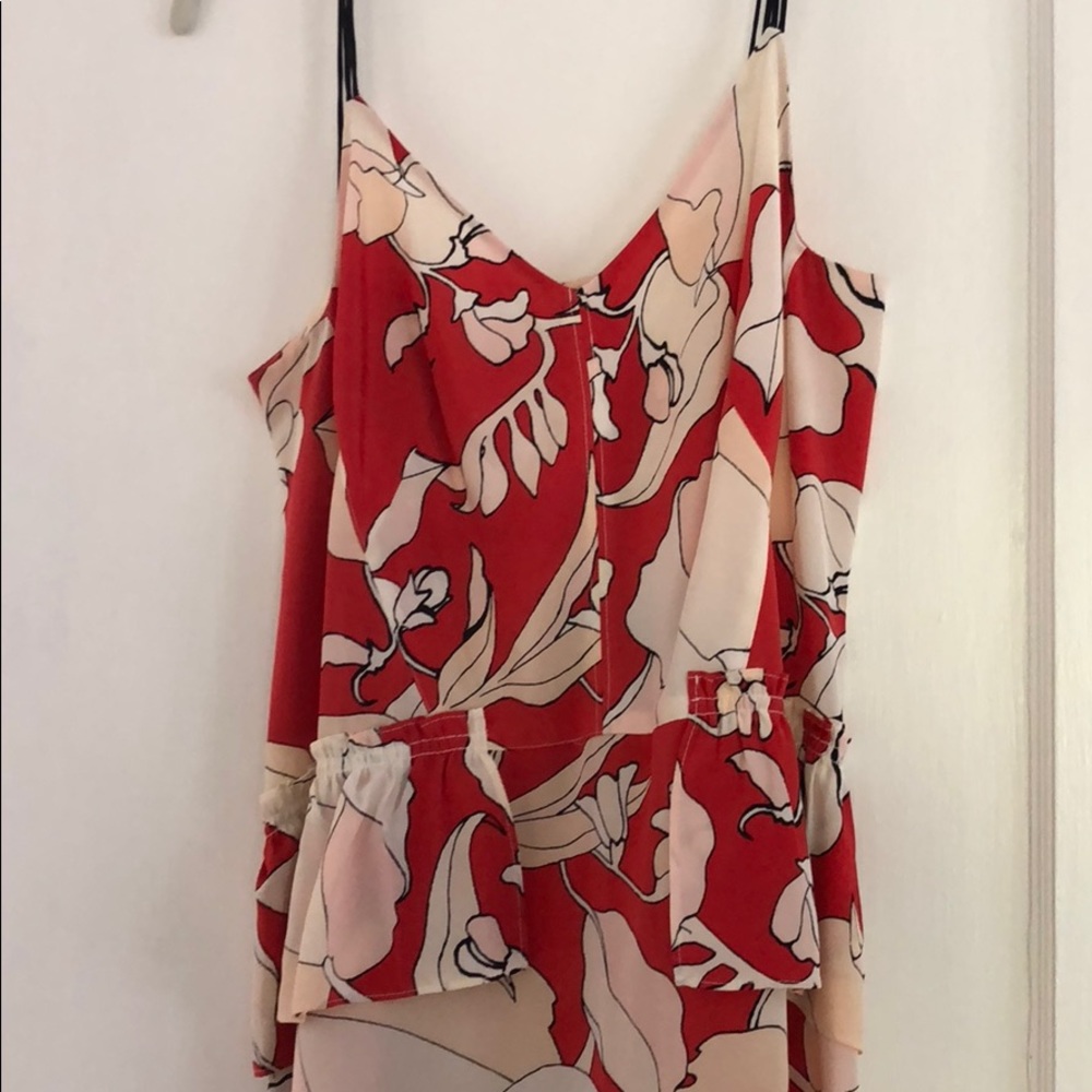 10 Crosby Derek Lam Peplum Silk Dress - Picture 2 of 4